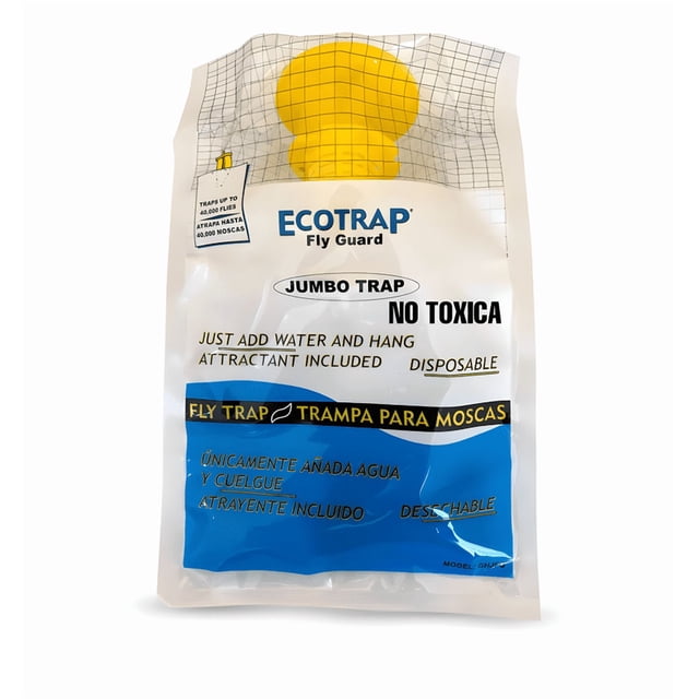Trampa Para Moscas ECOTRAP Jumbo 40 Mil Moscas