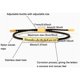 thumbnail image 4 of Remember who you are motivational tubular bracelet fun 6* 6 UK1, 4 of 5