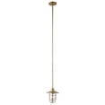 thumbnail image 4 of Evelyn&Zoe Cottage 8" Wide Brass Pendant, 4 of 8