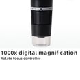 thumbnail image 4 of Yeacher 4.3 Inch Display 1000X Digital Microscope Photo Video Taking with 8 Adjustable LED Lights Lifting Aluminum Alloy Stand for Jewelry Identification Mobilephone Repairs, 4 of 8