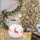 thumbnail image 5 of Ganfancp 2024 Decoración Navidad Globos 55Cm Inflable PVC, 5 of 7