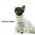 thumbnail image 2 of UOSIA Lace Sphynx Cat T-Shirt Soft Breathable Hairless Cats Sweater,XS,White, 2 of 6