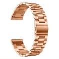 thumbnail image 1 of Sangle en Acier Inoxydable pour Versa 3 4 et Sense 1 2 Boucle Élastique à Trois Perles Étanche et Résistante à la Transpiration, 1 of 3