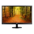thumbnail image 1 of AOC E2070SWHN - 70 Series - LED monitor - 20" (19.5" viewable) - 1600 x 900 @ 60 Hz - TN - 200 cd/m�� - 600:1 - 5 ms - HDMI, VGA - black - refurbished, 1 of 5
