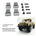 thumbnail image 3 of fastboy Metal Metal RC Car Upgrade Shock Mount Lift Kit For WPL 1/16 C14 C24 Metal Upgrade Shock Mount silver, 3 of 6