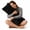 Black, variant on Cheer Collection Faux Fur Throw Pillow - 18" x 40" Long Decorative Body Pillow for Bed or Couch