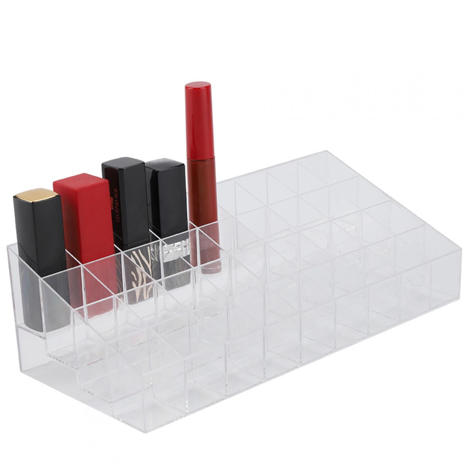 LAFGUR 36 Grids Transparent Lipstick Display Case , Lipstick Display