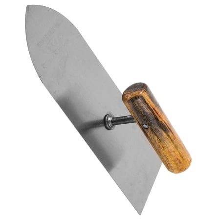 Trowel Tool Tools Hand for Concrete Steel Finishing with Wooden Grip Cement Mason