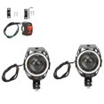thumbnail image 2 of Foco LED Para Motocicleta Con Ojo De ángel, Haz Alto Y Bajo, IP68, Resistente Al Agua, Lámpara De Conducción Universal De 12-60V, 2 of 7