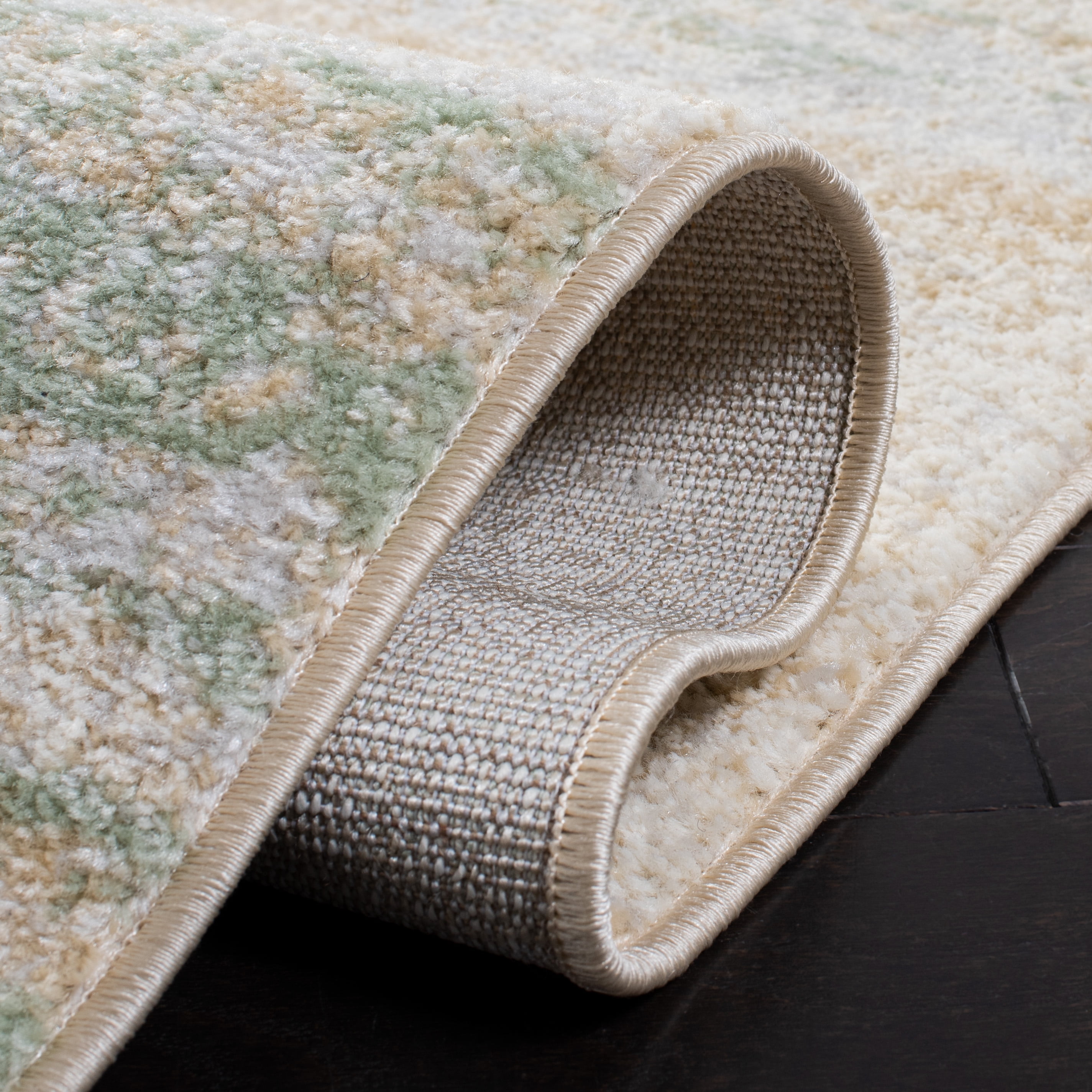 Safavieh Adirondack Rudyard Abstract Ombre Area Rug, Ivory/Gold, 6' x 8'