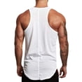 thumbnail image 3 of Fangasis Mens Summer Tops Sleeveless Tank American Flag Print Muscle Shirts Men's Casual T-shirt Loose Fitness Tee Style A XS, 3 of 5