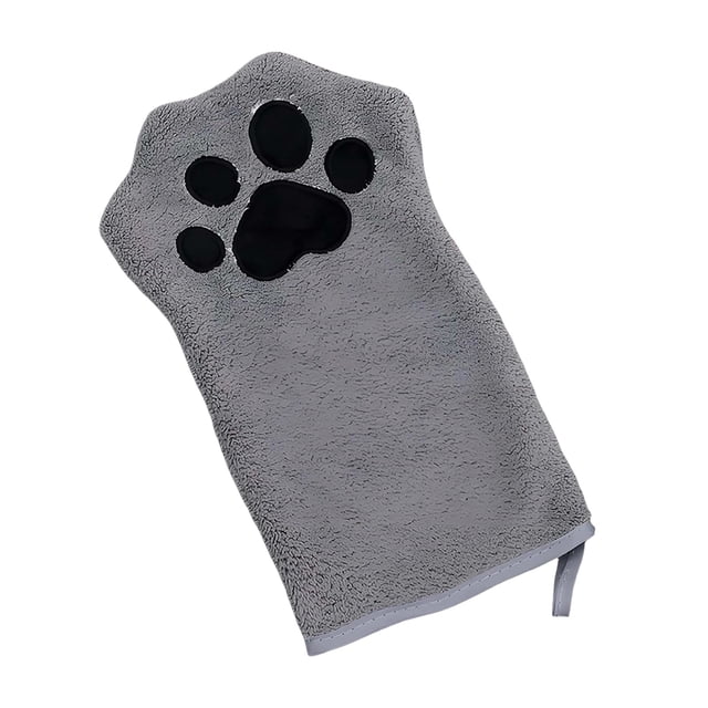 Toalla de baño para gatos y cachorros, lavable a máquina, reutilizable, toalla de aseo suave y absorbente para eliminar la suciedad, cuidado diario y viajes
