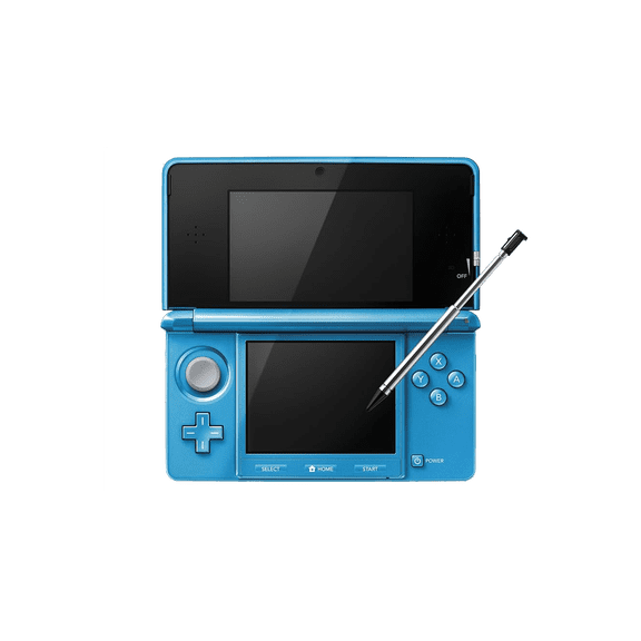 Restored Nintendo 3DS (Japanese Version) CTR-001(JPN) Cerulean Blue (Refurbished)