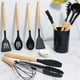 thumbnail image 4 of Juego de 12 utensilios de cocina de silicona, cuchara antiadherente para cocinar y herramientas para hornear, 4 of 5