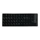 thumbnail image 1 of 2 Pegatinas de Letras para Teclado, Pegatinas para Teclado de Computadora Portátil, Pegatinas Del Alfabeto Del Teclado de Fondo Negro, para 4 piezas, 1 of 8