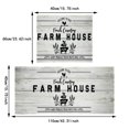 thumbnail image 3 of asddcavvf Farmhouse Kitchen Floor Fatigue Mat Kitchen Mat Farmhouse Washable Carpet Used For Kitchen Carpet Two Piece Set 40x60cm+40x110cm, 3 of 9