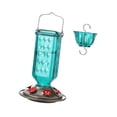 thumbnail image 3 of Comedero colgante para pájaros, resistente a la intemperie, dispensador de agua, decoración de jardín. Verde, 3 of 8