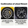 thumbnail image 3 of 4PCS 16 Inch Wheel Rim Protector Anti Scratch Self Adhesive Aluminum Alloy Wheel Edges Trim Protector Ring, 3 of 7