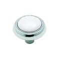 thumbnail image 6 of Amerock 262WCH 1.25 in. Round Knob - White Polished Chrome, 6 of 6