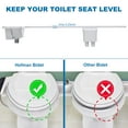 thumbnail image 4 of CazToi Non-Electric Bidet Attachment with Self-Cleaning Dual Nozzles & Adjustable Pressure Easy Install Toilet Bidet Rear Wash, 4 of 6