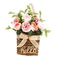 thumbnail image 2 of 2 Macetas de Flores Montadas en , Decoración de Jarrones, Decoración de Pared de Puerta Al perfecl Macetas de flores montadas en la pared, 2 of 6