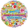 thumbnail image 1 of Pegatinas HORIECHALY para rascar y oler, 360 unidades, para niños y profesores, 1 of 6