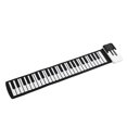 thumbnail image 1 of Hand Rolled Piano, 49 Key Folding Electronic Piano Built In Speaker  for Travel Playing, 1 of 7