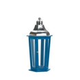 thumbnail image 1 of Nikki Chu 5001065 Azul Beach Lantern, Blue - Medium, 1 of 2
