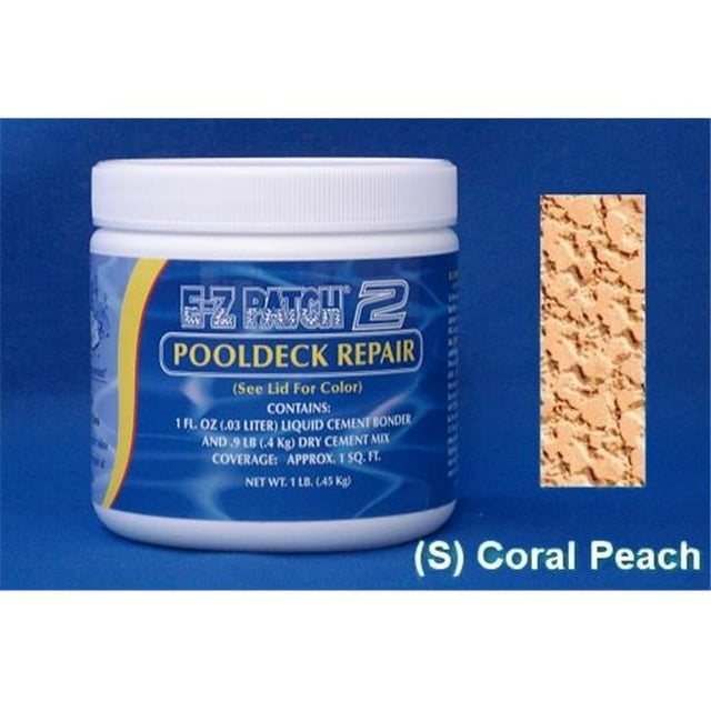 EZ Products EZP-045 1 No. Réparation de Terrasse de Piscine - - S Corail Pêche Chaque
