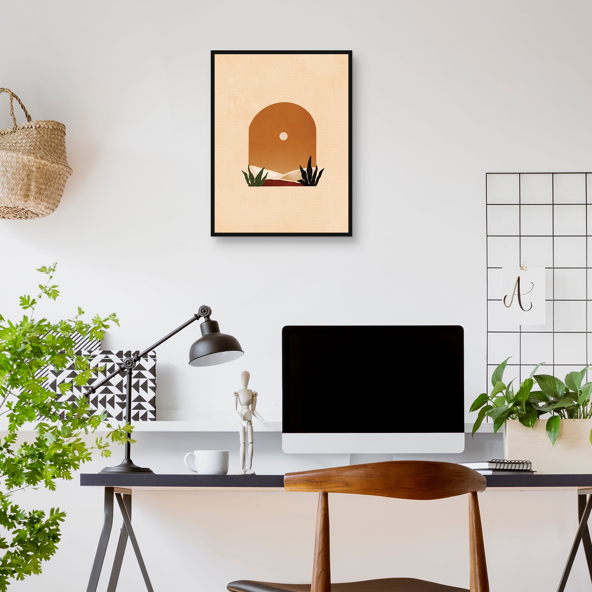 Desert Arch 1 by Bria Nicole Framed Canvas Art Print