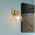 thumbnail image 2 of Kichler 55214BKWTR Marant 10" Tall Bathroom Sconce - Black, 2 of 7