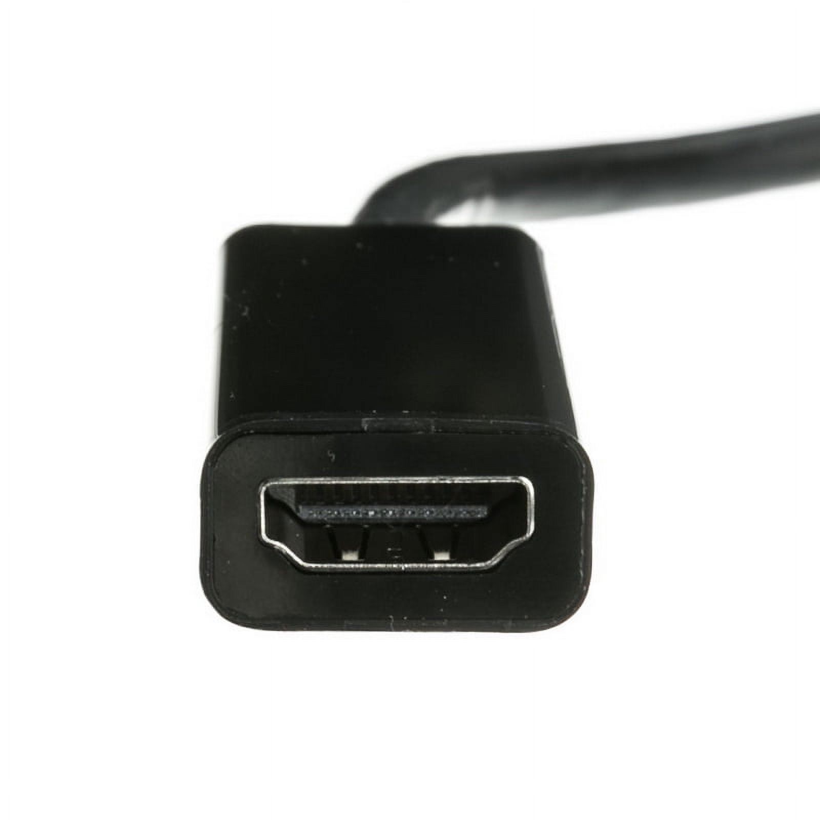 Cable Wholesale 30H1-61060 Audio Enabled DisplayPort Male to HDMI Female Active Adapter support for 4K Video