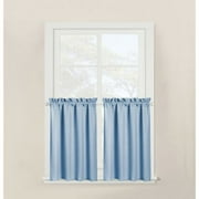 Wamsutta Hotel 2-Pack 45-Inch Window Curtain Tier Pair in Blue