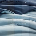 thumbnail image 4 of Reversible TENCEL Bedding Set King/Cal King Size Modern Cool Comfort for YearRound Use, 4 of 11