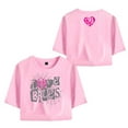 thumbnail image 3 of AJ Lee Merch Bites Back Retro T-Shirt For Women&Girls Midriff Short Sleeve Summer Clothing Vest Tee, 3 of 5
