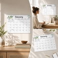 thumbnail image 3 of 2027 Wall Calendar, Jan 2027-June 2028 Hanging Calendar, 18-Month Monthly Calendar with Twin-Wire Binding for Office Home Planning and Organization, 3 of 10