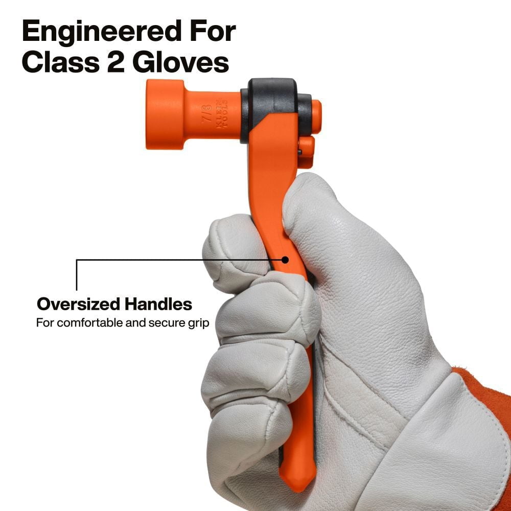 Klein Tools Insulated Ratchet And Socket Set 12 Pieces