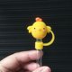 thumbnail image 2 of Gorras De Paja Cubierta de paja de dibujos animados, tapas de paja de silicona reutilizables, decoración para 5-10mm (amarillo pollito), 2 of 7