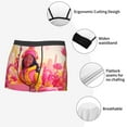 thumbnail image 3 of Yiaed Digital Nomad Pink Landscape Print Men's Soft Cotton Boxer Shorts Breathable Boxers Underwear Moisture-Wicking Underwear Stretch Boxer Briefs for Man-Medium, 3 of 5