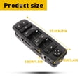 thumbnail image 4 of Front Driver Power Window Switch Master For 2013-2016 Dodge Ram 1500 2500 3500, 4 of 7