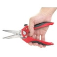 thumbnail image 2 of Ascend Tools 8 inch Heavy Duty Professional Spring Loaded Multipurpose Straight Edge Shears, 2 of 10