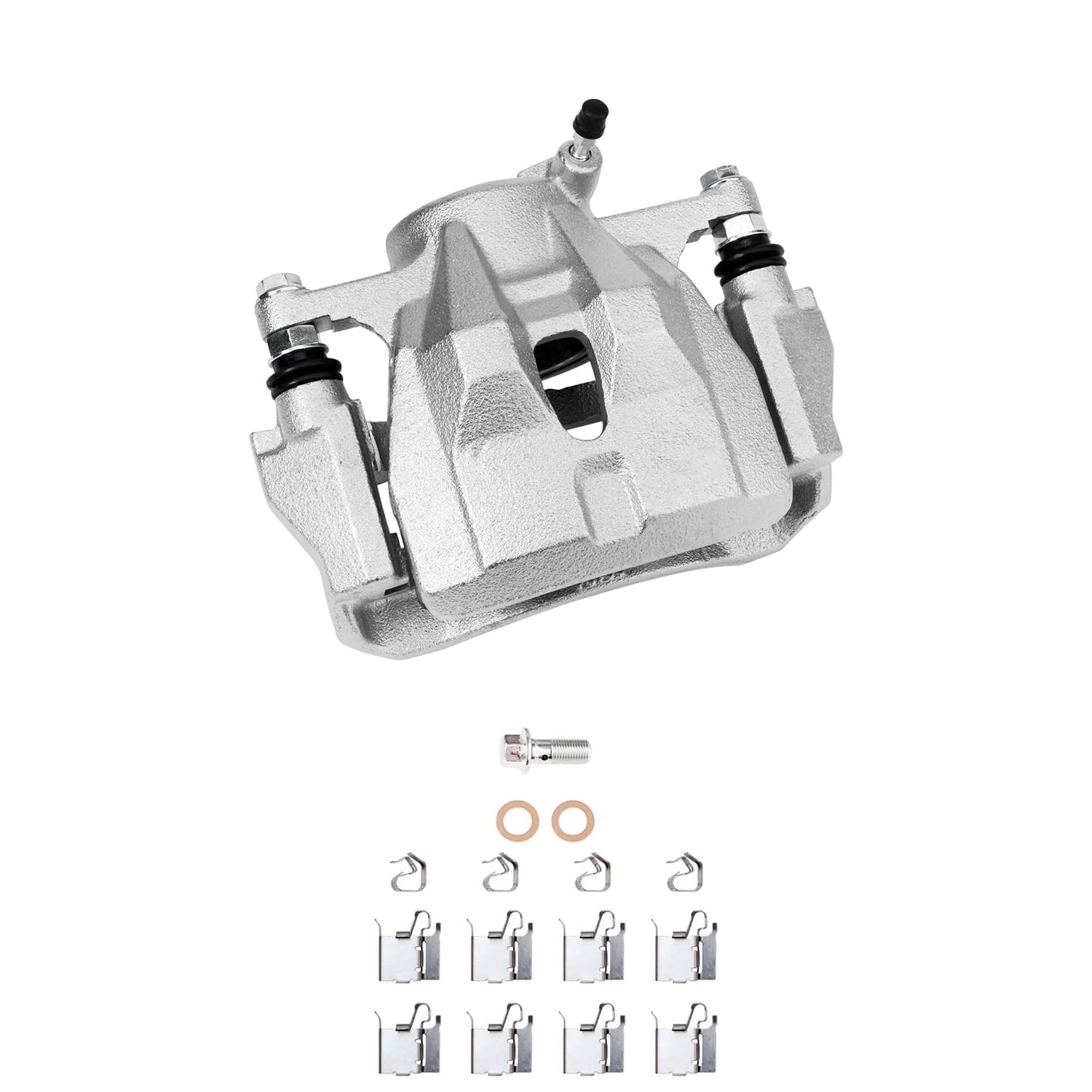 Detroit Axle - Front Disc Brake Calipers w/Bracket Replacement for Toyota Corolla Matrix Scion xD Fits select: 2011-2013 TOYOTA COROLLA BASE/S/LE