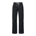 thumbnail image 6 of Landzoo Little Girls Cargo Pants Straight Leg With Pockets And Drawstring Fall Casual Kid Girls Baggy Trousers, 6 of 7