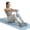 Blue, variant on Multifunction Pedal Resistance Band with Handles, Upgraded 6-Tube Pedal Puller Resistance Device, Home Gym Arm & Waist Training