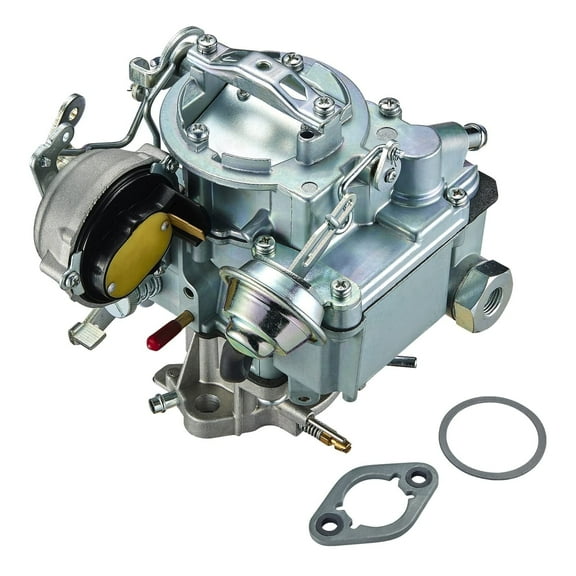 SPEEDWOW 1-Barrel CARB Carburetor for GMC Chevrolet Chevy 292 L6 Engines 4.1L 250 AND 4.8L 292 2007-2016 Replacement for 7043014 7043017 7047314 Cu Carburetor Rebuild Kit Electric Choke
