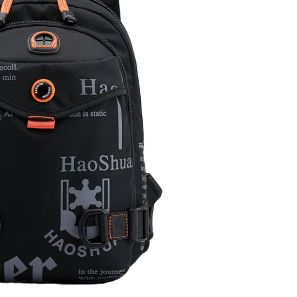 Bolso bandolera de nailon transpirable para hombre para ciclismo deportivo (negro) Ndcxsfigh Para Estrenar