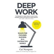 Deep Work: Rules for Focused Success in a Distracted World (Pre-Owned Paperback 9780349411903) by Cal Newport