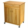 thumbnail image 1 of Catskill Craftsmen Mid-Size Two Door Kitchen Cart, 1 of 2