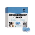 thumbnail image 2 of Washing Machine Cleaner Descaler 24 Pack - Deep Cleaning Tablets For HE Front Loader & Top Load Washer, Septic Safe Eco-Friendly Deodorizer, Clean Inside Drum and Laundry Tub Seal, 2 of 9