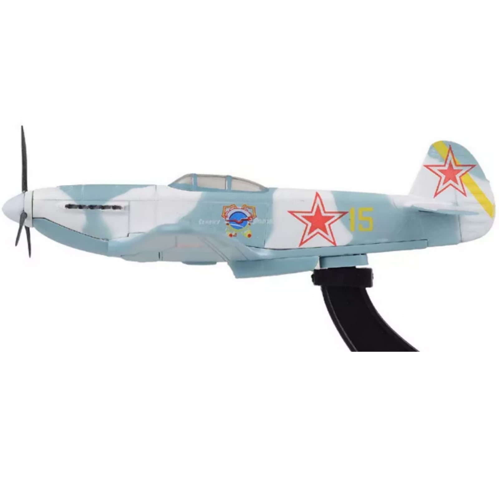 WWII Yak-3 Fighter Diecast Model Airplane for Aviation Enthusiast Desk Decor